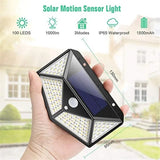 SolarGlow – Luz LED Solar de Instalação Rápida com Sensor de Movimento e 3 Modos de Iluminação